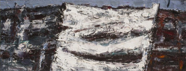 THE LANDS, 2012<br />oil on canvas, 63 x 165 cm </br>( 1206 )