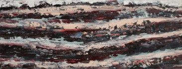 THE LANDS, 2006<br />oil on canvas, 63 x 165 cm </br>( 0608 )